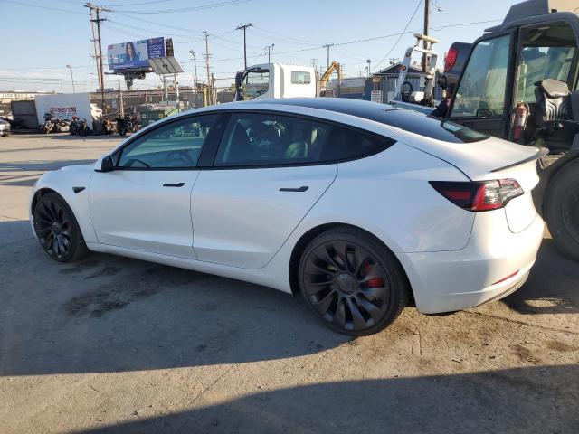 TESLA MODEL 3 2021 white  electric 5YJ3E1EC4MF988446 photo #3