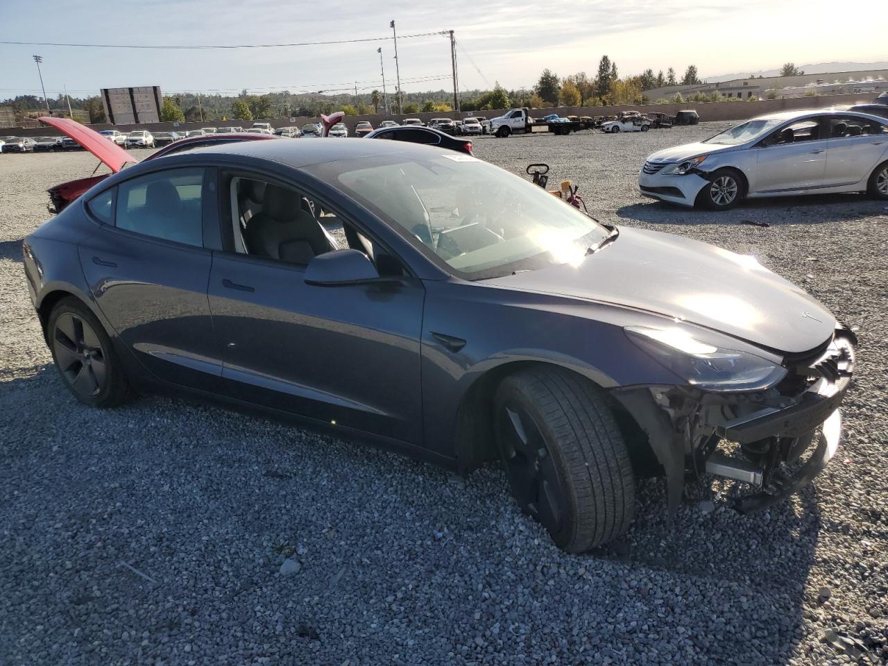 Lot #2979488757 2023 TESLA MODEL 3