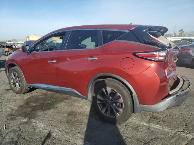 NISSAN MURANO S 2015 red  gas 5N1AZ2MG9FN284992 photo #3