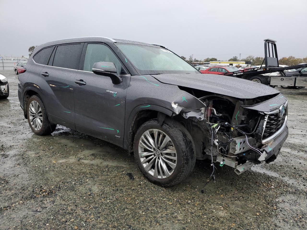 Lot #3029458714 2021 TOYOTA HIGHLANDER