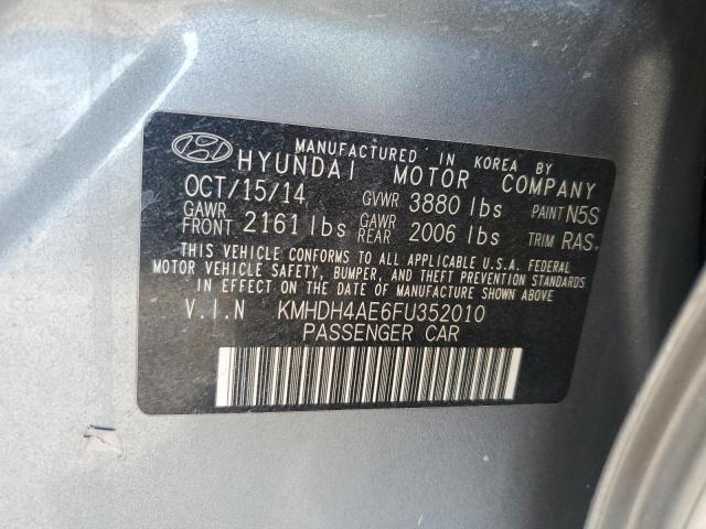 VIN KMHDH4AE6FU352010 2015 HYUNDAI ELANTRA no.13