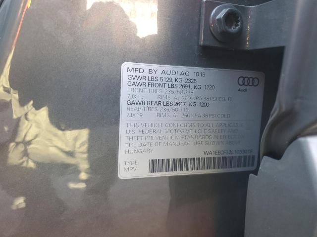 2020 AUDI Q3 PREMIUM - WA1EECF32L1033018