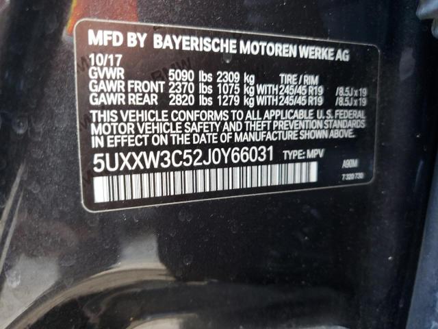 VIN 5UXXW3C52J0Y66031 2018 BMW X4 no.13