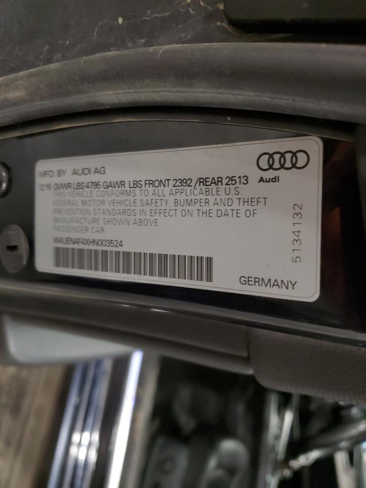 Lot #2978952639 2017 AUDI A4 PREMIUM