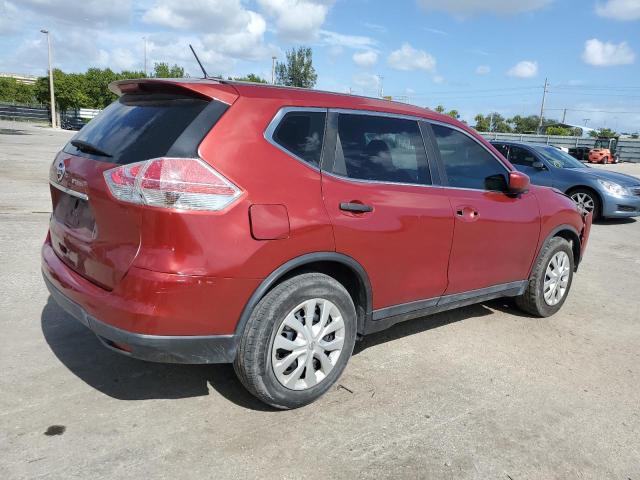 NISSAN ROGUE S 2016 red 4dr spor gas 5N1AT2MT2GC811332 photo #4