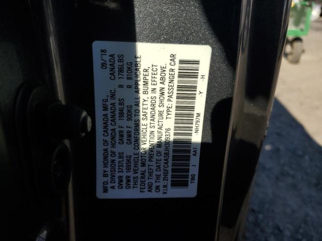 2018 HONDA CIVIC LX - 2HGFC4A58JH309376