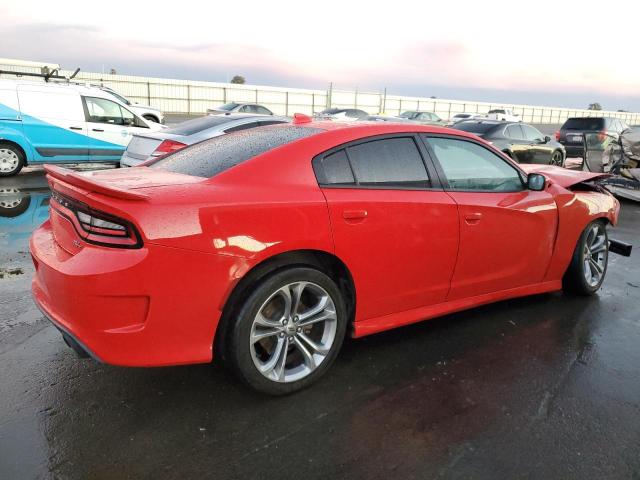 DODGE CHARGER R/ 2021 red  gas 2C3CDXCT9MH579897 photo #4