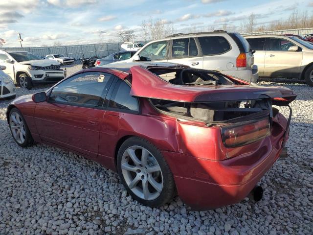 NISSAN 300ZX 1990 red hatchbac gas JN1RZ24A8LX009586 photo #3