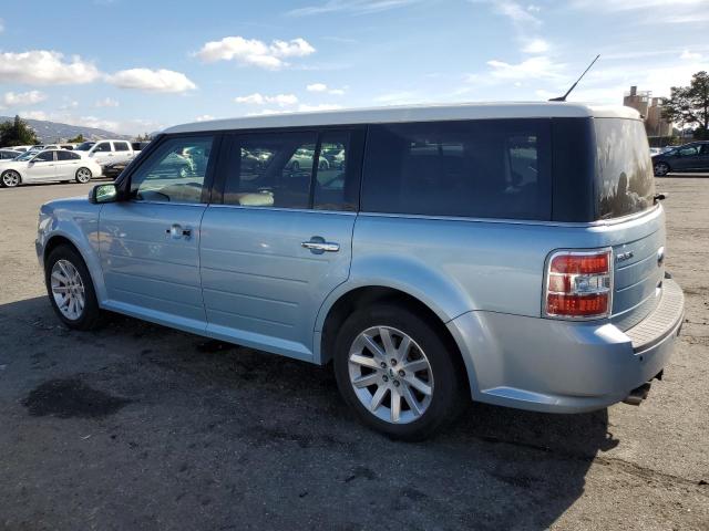 FORD FLEX SEL 2009 blue  gas 2FMDK52C49BA22929 photo #3