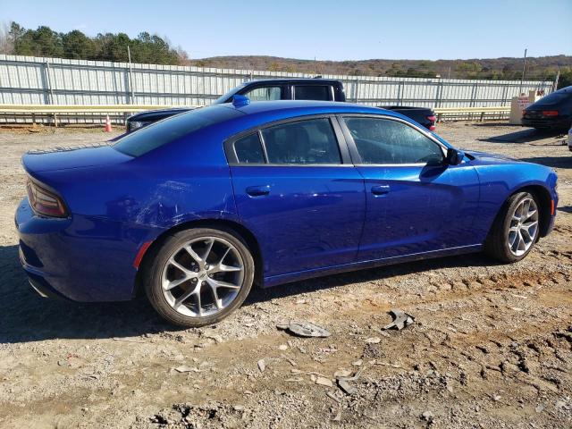 DODGE CHARGER SX 2022 blue  flexible fuel 2C3CDXBG2NH202866 photo #4