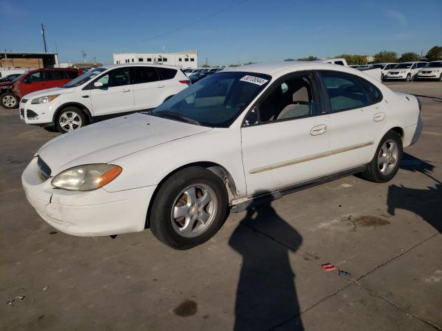 FORD TAURUS LX 2000 white  gas 1FAFP52U4YA170053 photo #1