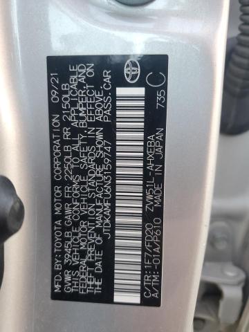 2022 TOYOTA PRIUS NIGH - JTDKAMFU6N3159747