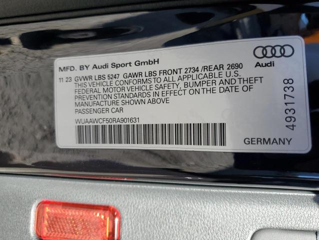2024 AUDI RS5 WUAAWCF50RA901631