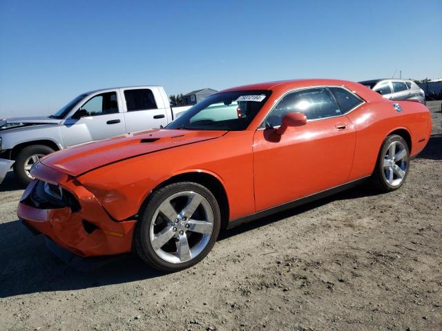 DODGE CHALLENGER 2009 orange  gas 2B3LJ54T59H511144 photo #1