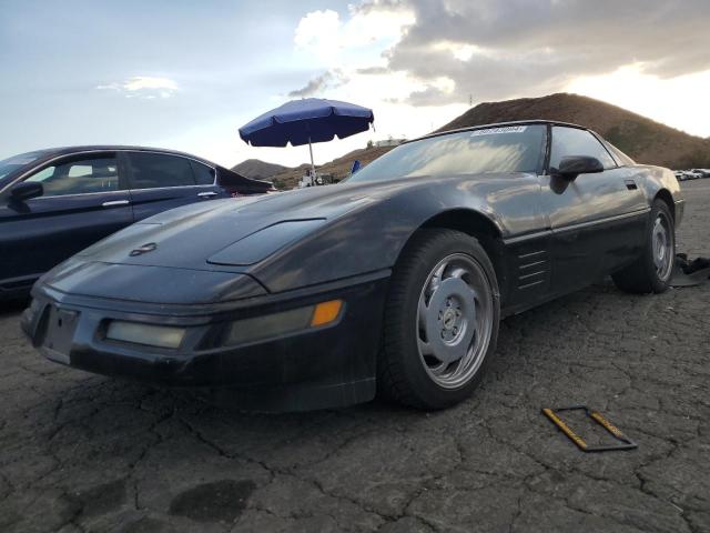 CHEVROLET CORVETTE 1991 black  gas 1G1YY238XM5105722 photo #1