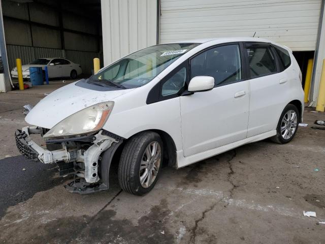 HONDA FIT SPORT 2009 white  gas JHMGE88659S023782 photo #1