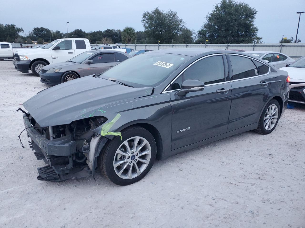 Lot #2994203471 2017 FORD FUSION SE