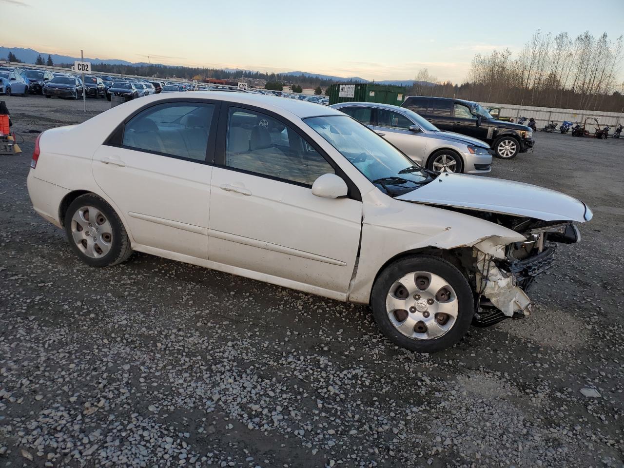 Lot #3006840604 2009 KIA SPECTRA EX