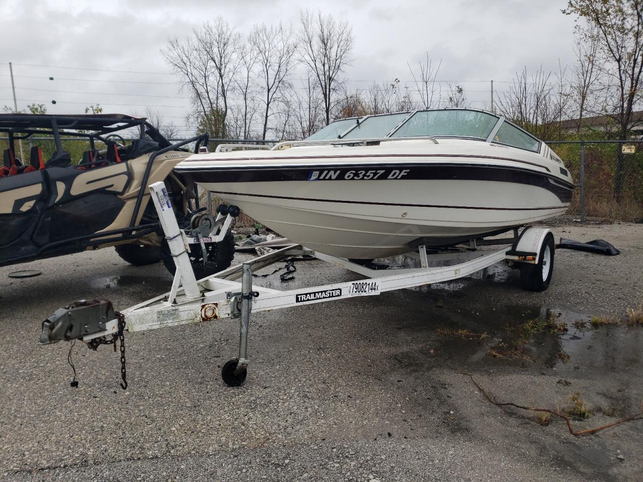 Lot #3003871411 1994 CELE BOAT W/TRL