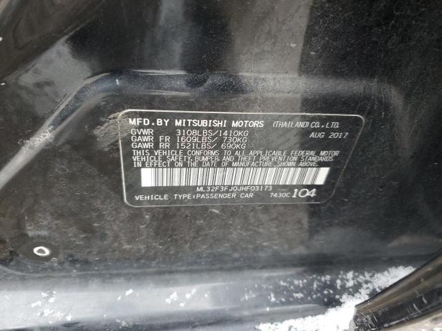 2018 MITSUBISHI MIRAGE G4 - ML32F3FJ0JHF03173