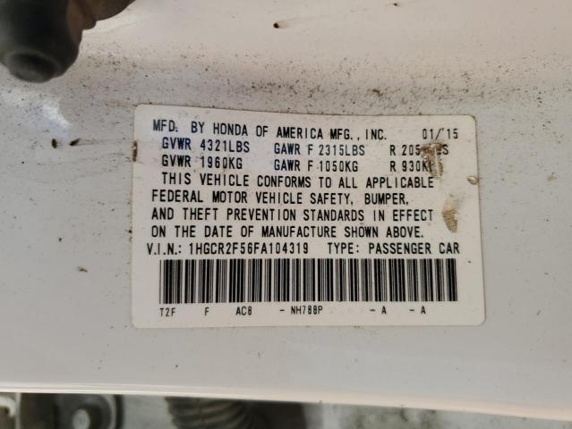 2015 HONDA ACCORD SPO - 1HGCR2F56FA104319