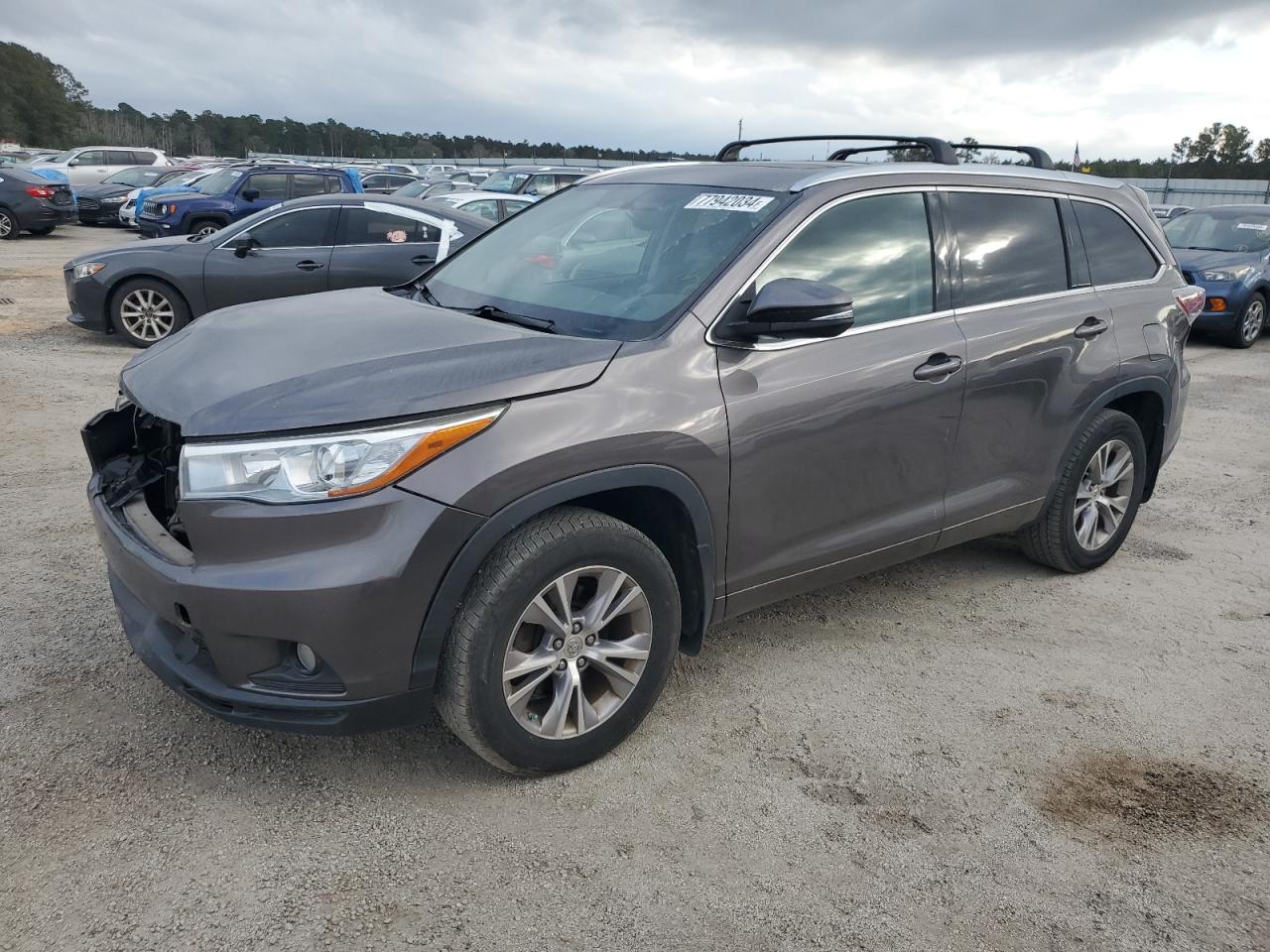 Lot #2955161794 2015 TOYOTA HIGHLANDER