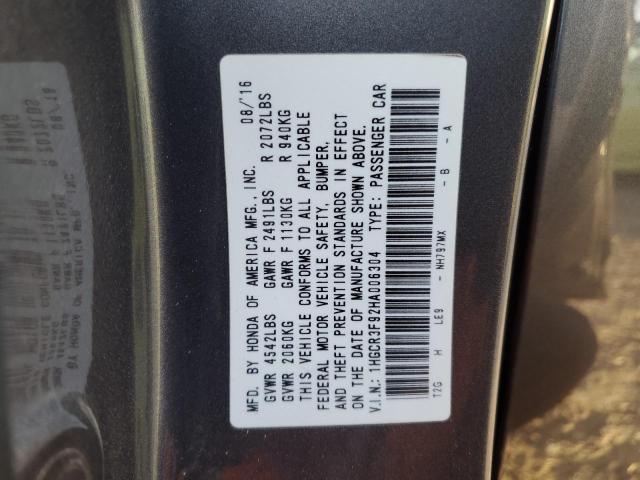 VIN 1HGCR3F92HA006304 2017 HONDA ACCORD no.12