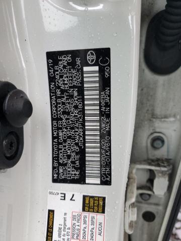 2019 TOYOTA PRIUS PRIM - JTDKARFP1K3118011