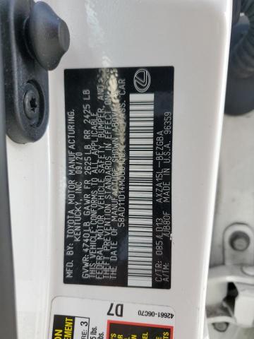 2021 LEXUS ES 250 BAS 58AD11D14MU001081