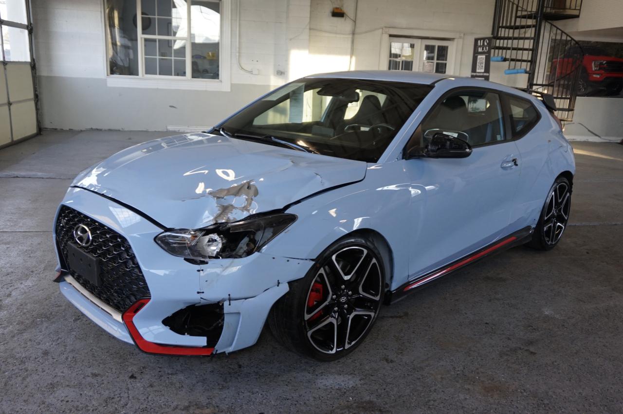 Lot #2989294926 2021 HYUNDAI VELOSTER N