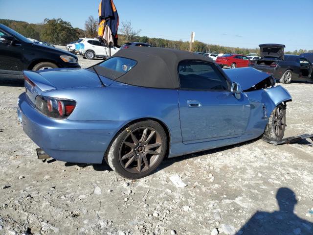 HONDA S2000 2004 blue  gas JHMAP21434T001949 photo #4