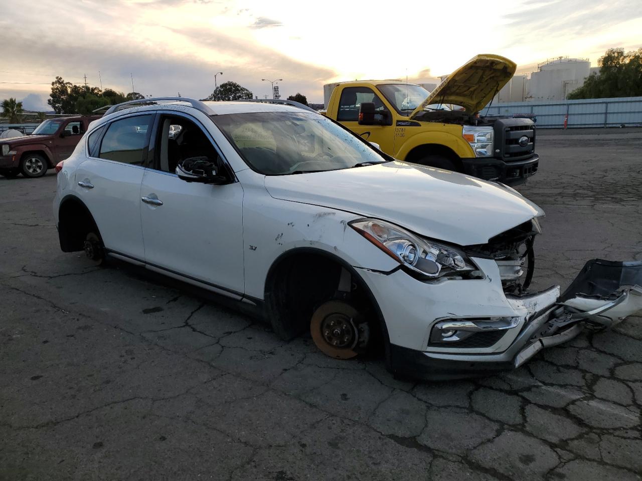 Lot #3027059801 2017 INFINITI QX50