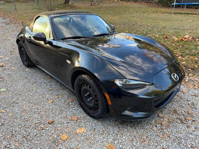 MAZDA MX-5 MIATA 2017 black converti gas JM1NDAD72H0119901 photo #1