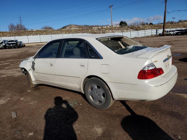 TOYOTA AVALON XL 2004 white sedan 4d gas 4T1BF28B74U366587 photo #3