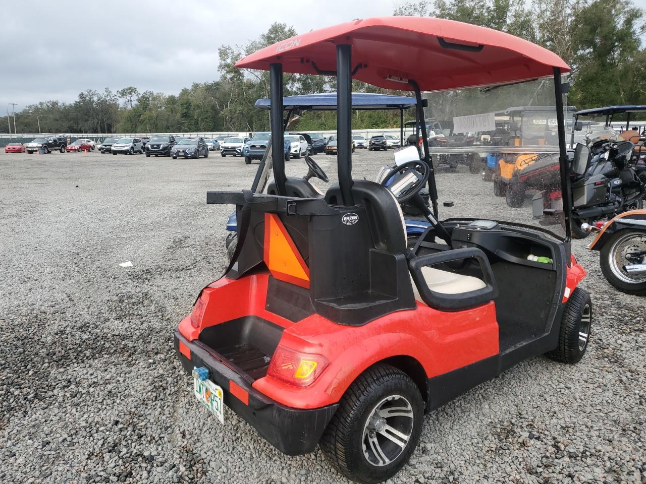 Lot #2979337041 2017 ICON GOLF CART