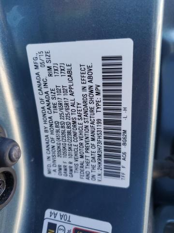 2015 HONDA CR-V EXL - 2HKRM3H73FH531199