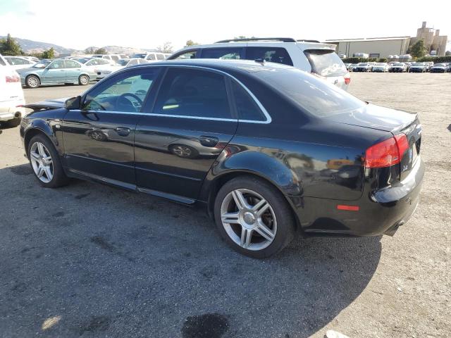 AUDI A4 2.0T QU 2008 black  gas WAUDF78E98A102215 photo #3