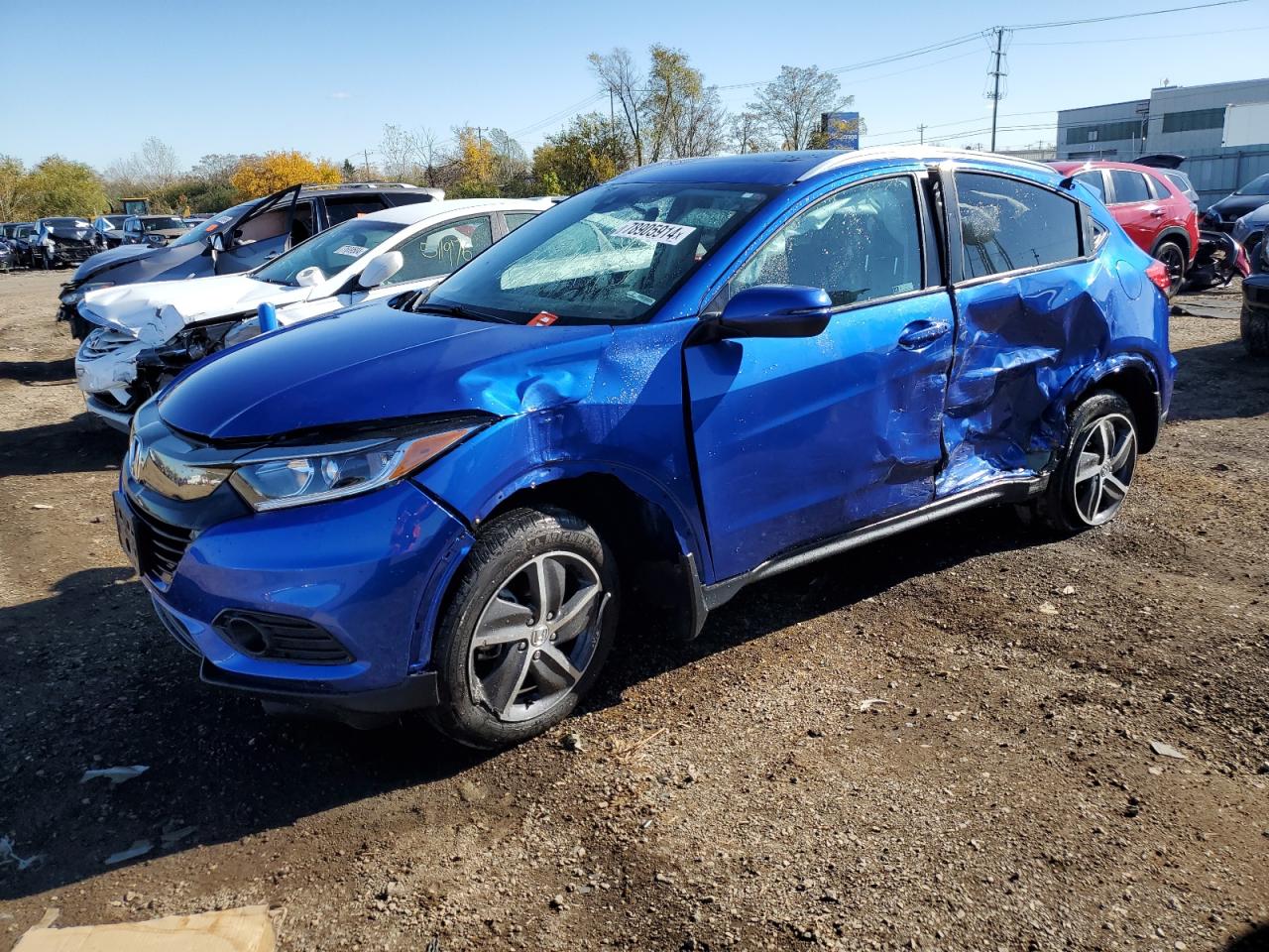 Lot #2978790934 2022 HONDA HR-V EX