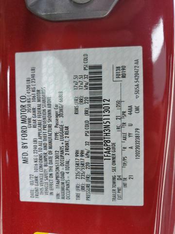 2022 FORD MUSTANG - 1FA6P8TH3N5113012