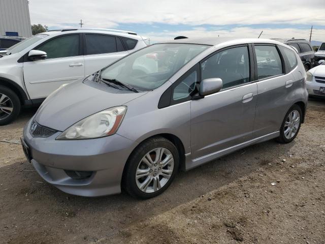 HONDA FIT SPORT 2009 silver  gas JHMGE87499S024627 photo #1