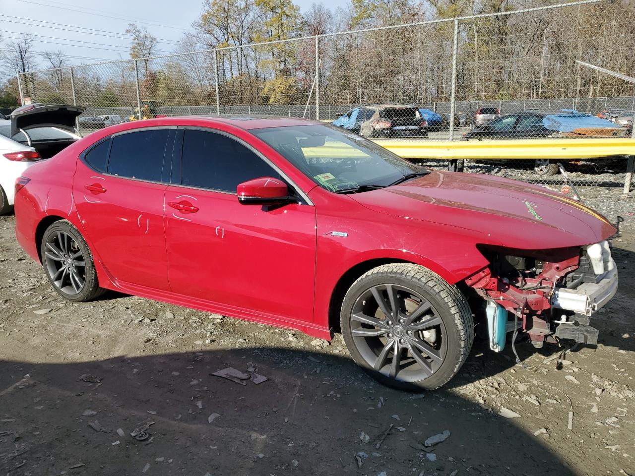 Lot #3023338255 2018 ACURA TLX TECH+A