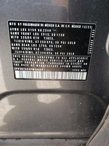 2023 VOLKSWAGEN TIGUAN SE - 3VV3B7AX4PM044961