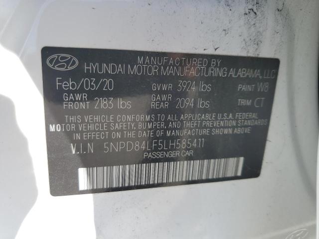 2020 HYUNDAI ELANTRA SE - 5NPD84LF5LH585411