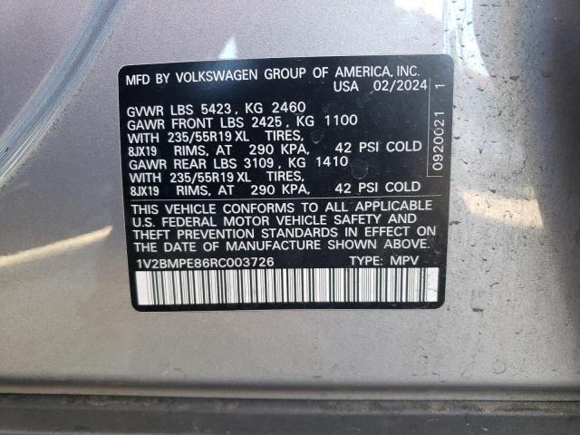 VIN 1V2BMPE86RC003726 2024 VOLKSWAGEN ID.4 no.14