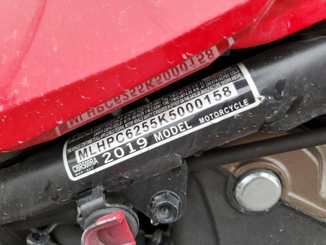2019 HONDA CBR500 RA MLHPC6255K5000158