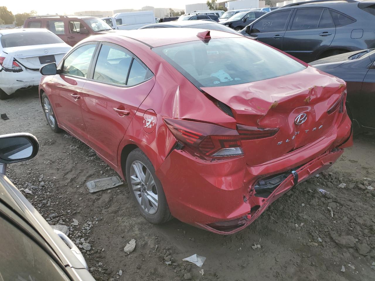 Lot #2987160245 2020 HYUNDAI ELANTRA SE