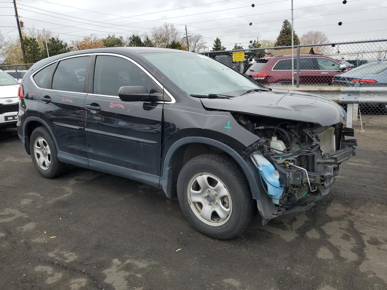 Lot #2991901154 2016 HONDA CR-V LX