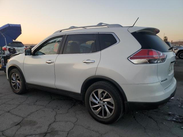 NISSAN ROGUE S 2014 white  gas 5N1AT2MT7EC779426 photo #3