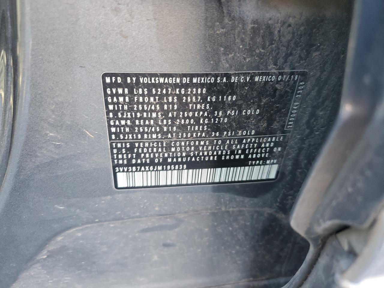 VOLKSWAGEN TIGUAN SE