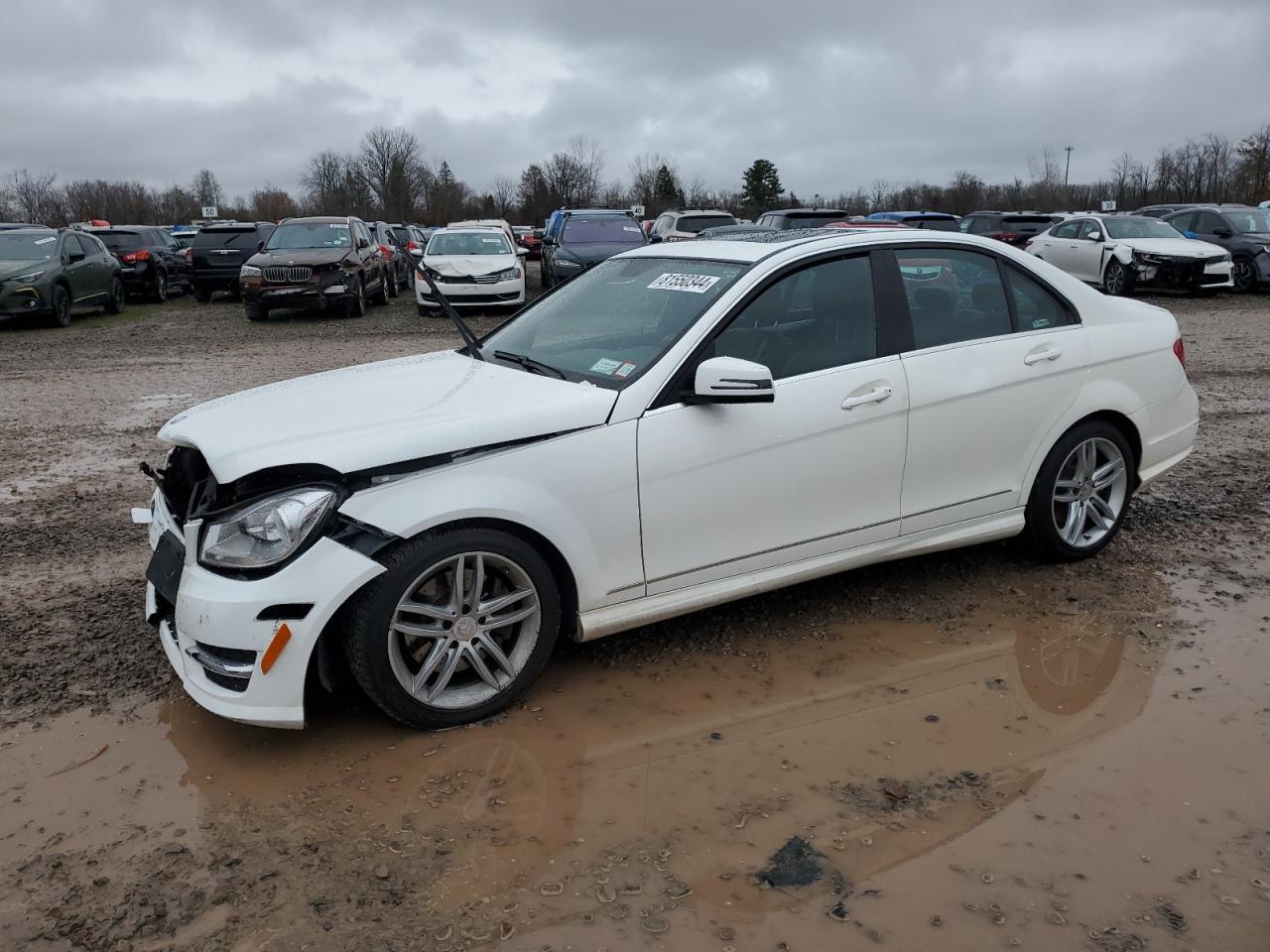 Lot #3045573638 2014 MERCEDES-BENZ C 300 4MAT